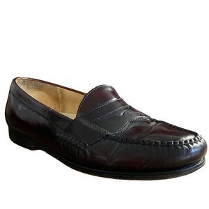 Men's Cole Haan Pinch Penny Loafers Burgandy Size 12 D